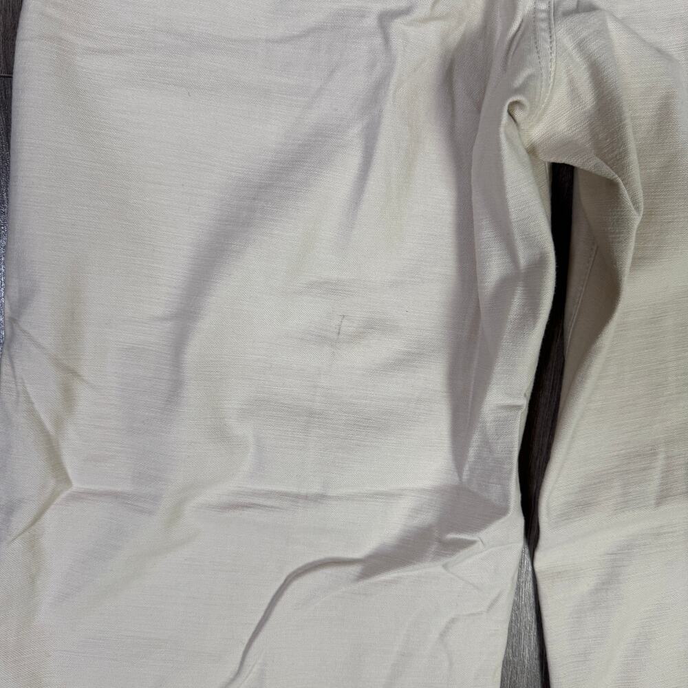 J.Crew Camp Pocket Wide Leg Pants Sz 27 Natural High-Rise Stretch Zip Fly Flared - Picture 7 of 10